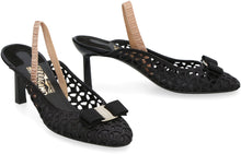Carica l'immagine nel visualizzatore di Gallery, Slingback Flavia in tessuto
