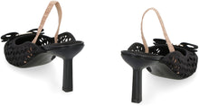 Carica l'immagine nel visualizzatore di Gallery, Slingback Flavia in tessuto
