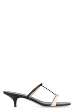 Carica l'immagine nel visualizzatore di Gallery, Mules Mini Bow in pelle
