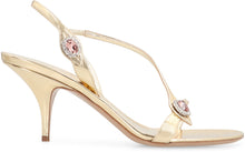 Load image into Gallery viewer, Laminated leather sandals
