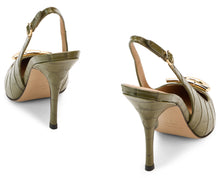 Carica l'immagine nel visualizzatore di Gallery, Slingback in pelle
