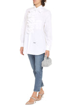 Load image into Gallery viewer, Cotton shirt with bow
