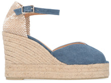 Carica l'immagine nel visualizzatore di Gallery, Espadrillas Bianca con zeppa in corda
