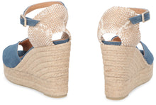 Carica l'immagine nel visualizzatore di Gallery, Espadrillas Bianca con zeppa in corda
