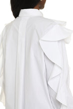 Carica l'immagine nel visualizzatore di Gallery, Camicia in popeline di cotone stretch
