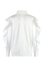 Carica l'immagine nel visualizzatore di Gallery, Camicia in popeline di cotone stretch
