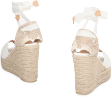 Carica l'immagine nel visualizzatore di Gallery, Espadrillas con zeppa Bilina in corda
