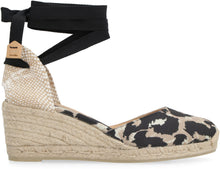 Load image into Gallery viewer, Diane von Furstenberg x Castaner - Carina jute wedge espadrilles
