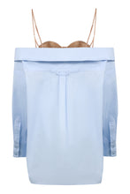 Carica l&#39;immagine nel visualizzatore di Gallery, Abito chemisier in cotone
