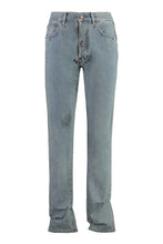 Carica l'immagine nel visualizzatore di Gallery, Jeans straight leg a 5 tasche
