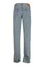 Carica l'immagine nel visualizzatore di Gallery, Jeans straight leg a 5 tasche
