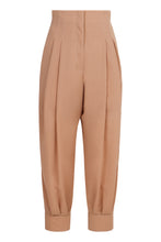 Carica l'immagine nel visualizzatore di Gallery, Pantaloni tapered-fit a vita alta
