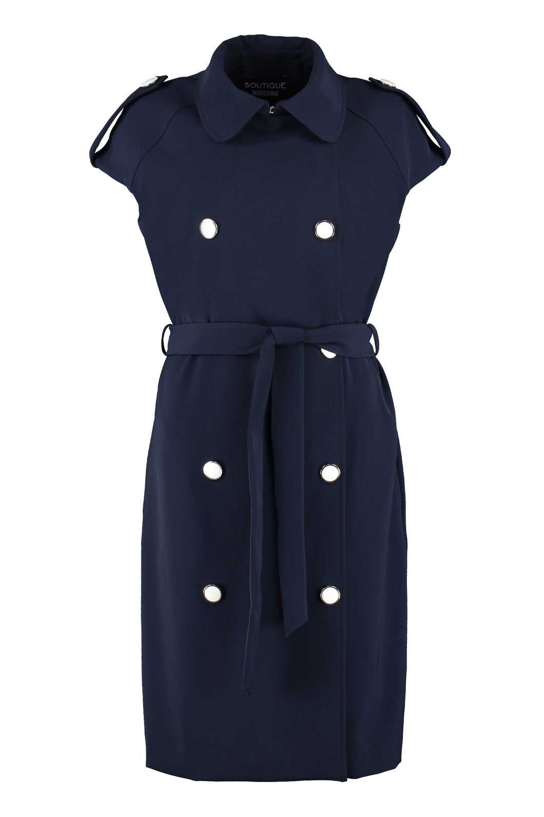 Belted shirtdress