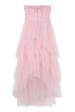 Carica l'immagine nel visualizzatore di Gallery, Abito in tulle con gonna a balze
