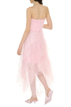 Carica l'immagine nel visualizzatore di Gallery, Abito in tulle con gonna a balze
