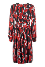 Carica l&#39;immagine nel visualizzatore di Gallery, Abito in crêpe stampato
