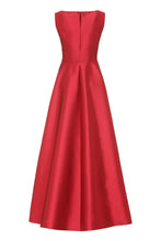 Load image into Gallery viewer, Silk-blend long dress
