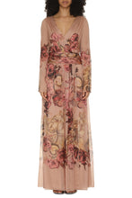 Carica l&#39;immagine nel visualizzatore di Gallery, Abito in chiffon stampato
