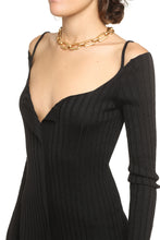 Load image into Gallery viewer, Ribbed knit dress
