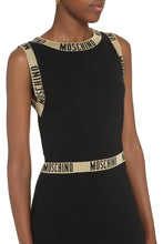 Carica l&#39;immagine nel visualizzatore di Gallery, Abito in maglia con profili logati
