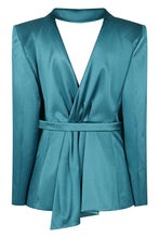 Load image into Gallery viewer, Single-breasted two-button blazer
