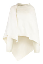 Carica l'immagine nel visualizzatore di Gallery, Mantella in lana merino e cashmere
