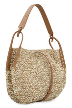 Load image into Gallery viewer, Ima M raffia tote bag
