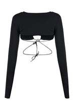 Carica l'immagine nel visualizzatore di Gallery, Crop top Jill a maniche lunghe
