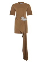 Load image into Gallery viewer, Short dress with draping
