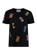 Load image into Gallery viewer, Embroidered cotton T-shirt
