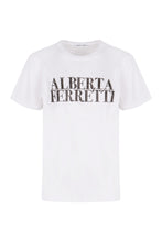 Carica l'immagine nel visualizzatore di Gallery, T-shirt girocollo in cotone
