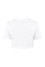 Carica l'immagine nel visualizzatore di Gallery, T-shirt crop con logo
