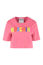 Carica l'immagine nel visualizzatore di Gallery, T-shirt girocollo in cotone
