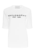 Carica l'immagine nel visualizzatore di Gallery, T-shirt girocollo in cotone
