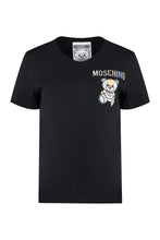 Carica l'immagine nel visualizzatore di Gallery, T-shirt in cotone con ricamo
