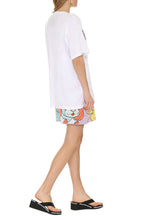 Carica l'immagine nel visualizzatore di Gallery, T-shirt oversize in cotone con stampa
