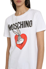Carica l'immagine nel visualizzatore di Gallery, T-shirt in cotone con stampa Bugs Bunny
