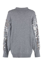 Carica l'immagine nel visualizzatore di Gallery, Cardigan in lana con paillettes
