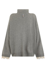 Carica l'immagine nel visualizzatore di Gallery, Maglione oversize a collo alto
