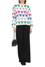 Carica l'immagine nel visualizzatore di Gallery, Pullover girocollo jacquard
