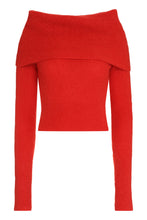 Carica l'immagine nel visualizzatore di Gallery, Pullover a spalle scoperte
