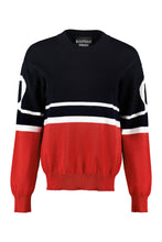 Carica l'immagine nel visualizzatore di Gallery, Pullover girocollo in cotone e cachemire
