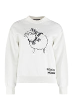 Carica l'immagine nel visualizzatore di Gallery, Pullover girocollo in cotone e cachemire
