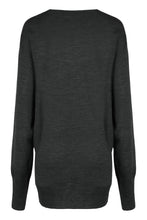 Carica l'immagine nel visualizzatore di Gallery, Maglione in lana merino con ricami floreali
