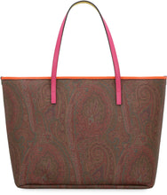 Carica l'immagine nel visualizzatore di Gallery, Tote bag con motivo paisley
