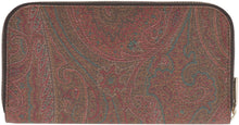 Carica l'immagine nel visualizzatore di Gallery, Portafoglio zip-around motivo Paisley
