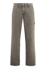Carica l'immagine nel visualizzatore di Gallery, Jeans straight leg a 5 tasche
