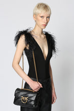 Load image into Gallery viewer, Love Mini Puff Leather crossbody bag
