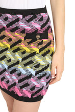 Carica l'immagine nel visualizzatore di Gallery, Gonna in maglia jacquard
