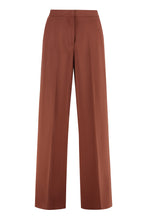 Load image into Gallery viewer, Pergamino high-waist wide-leg trousers
